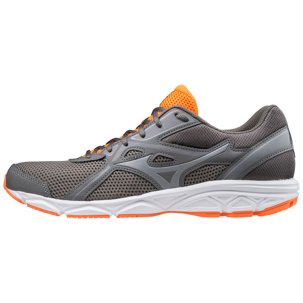 Sapatilhas Running Mizuno Spark 5 - Homem - Cinzentas/Laranja - IZANW5439